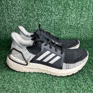adidas Ultra Boost 2019 Core Black Linen G27484 Womens Size 6.5